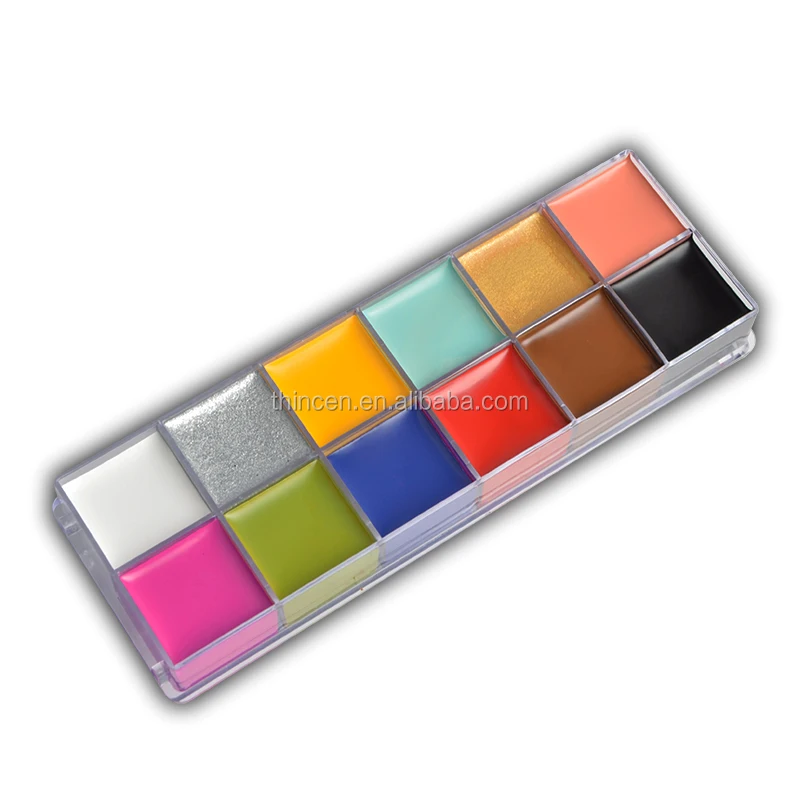Colorful Makeup Face Paint Kit Body Painting Supplies
