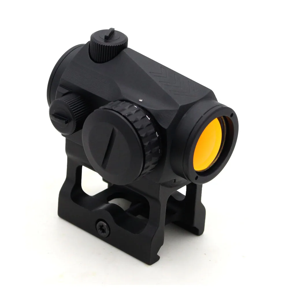 

Tactical 3MOA 1x20 red dot sight with high mount for hunting rifle