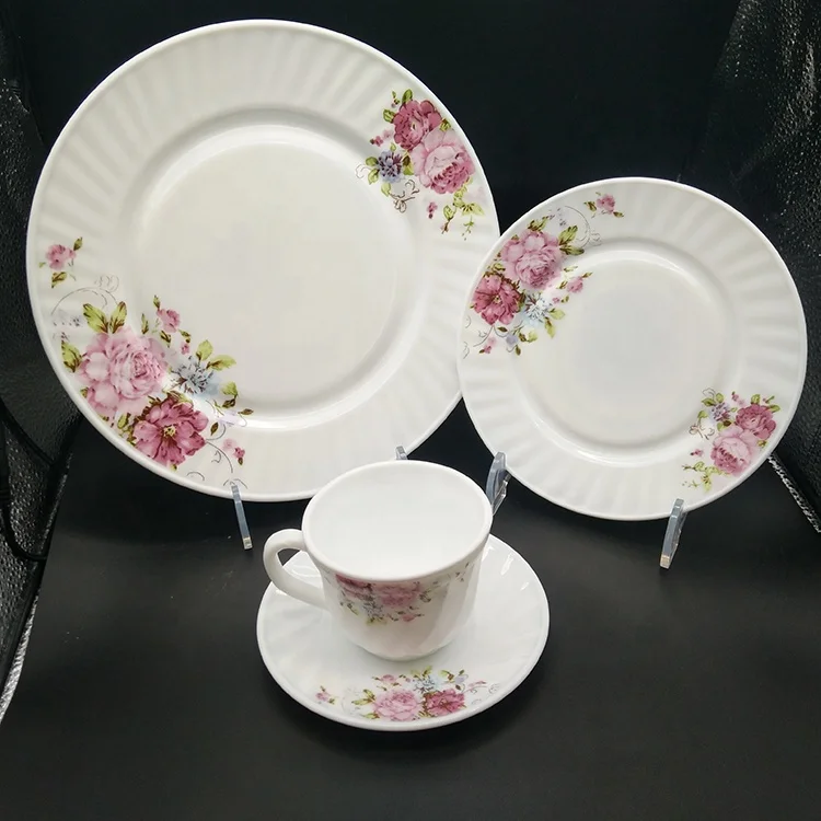 
Heat-resistant opal glass dinner tableware opal tableware 