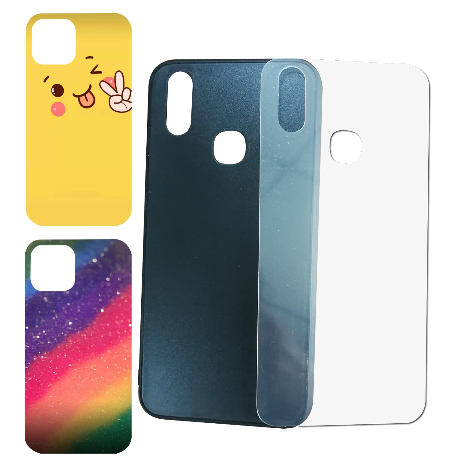 

TPU PC UV Printing Custom Design 9H Tempered Glass Cover for vivo Y11