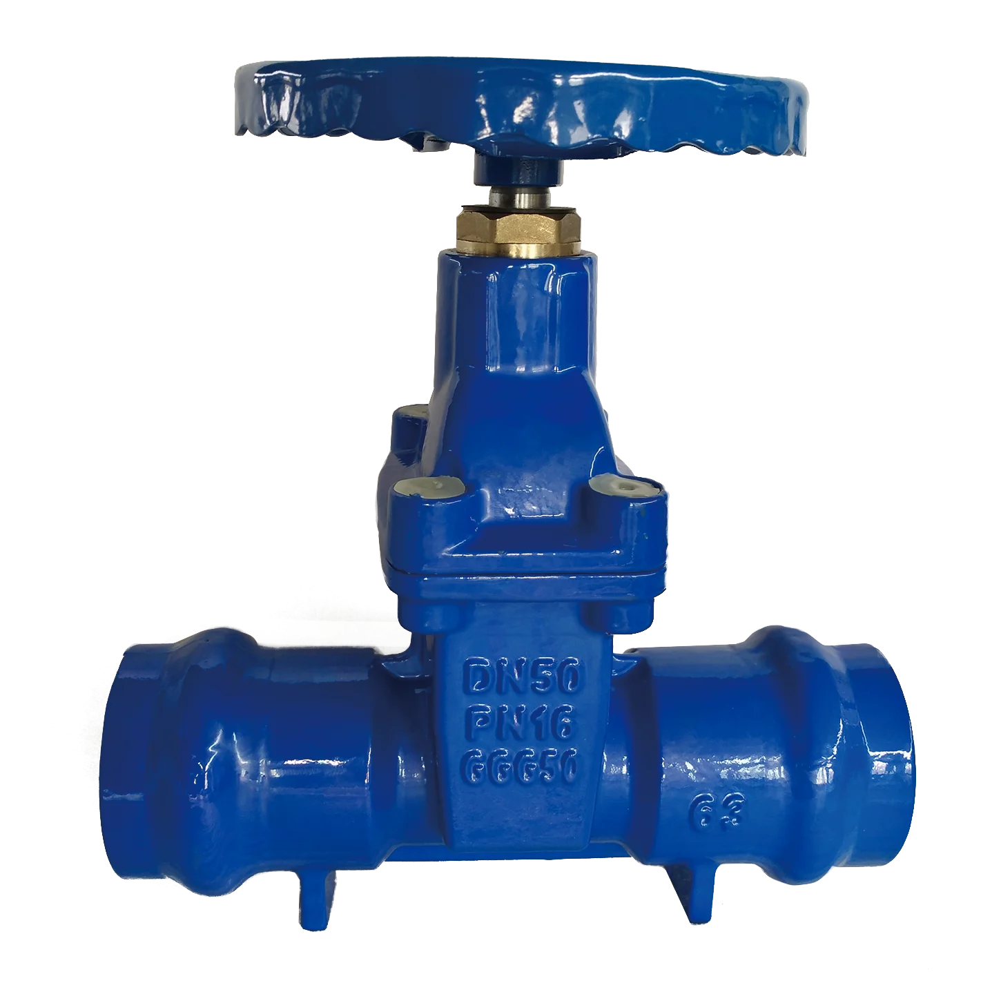 Din3202 Huahui Brand 2 Inch 12 Inch Socket Pvc End Resilient Seated