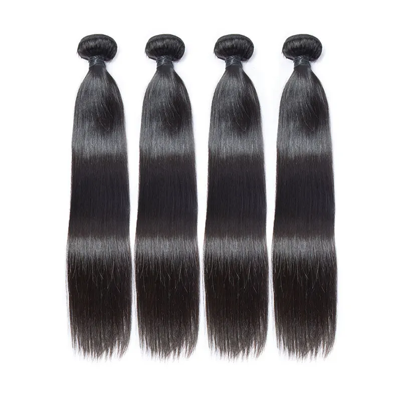 

Realistic shooting Double Drawn Raw Vietnamese Burmese Brazilian Human Hair Bundles 10~30 Inch In Factory Stock