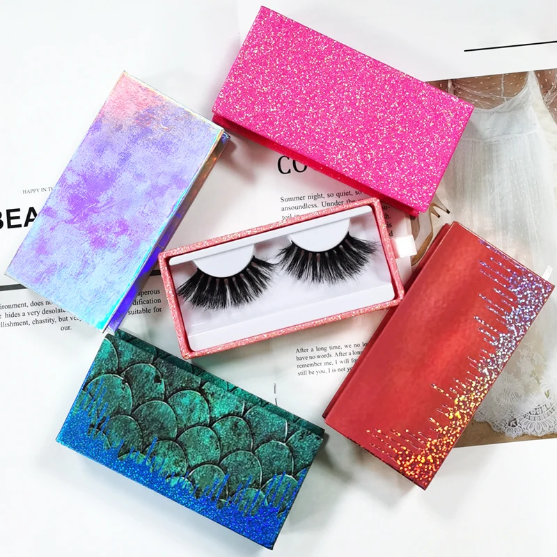 

Real Siberian Eyelashes 3d Mink Fur Soft Black Eyelash Vendor Packaging Box Custom 25 Mm Mink Fur Eyelash