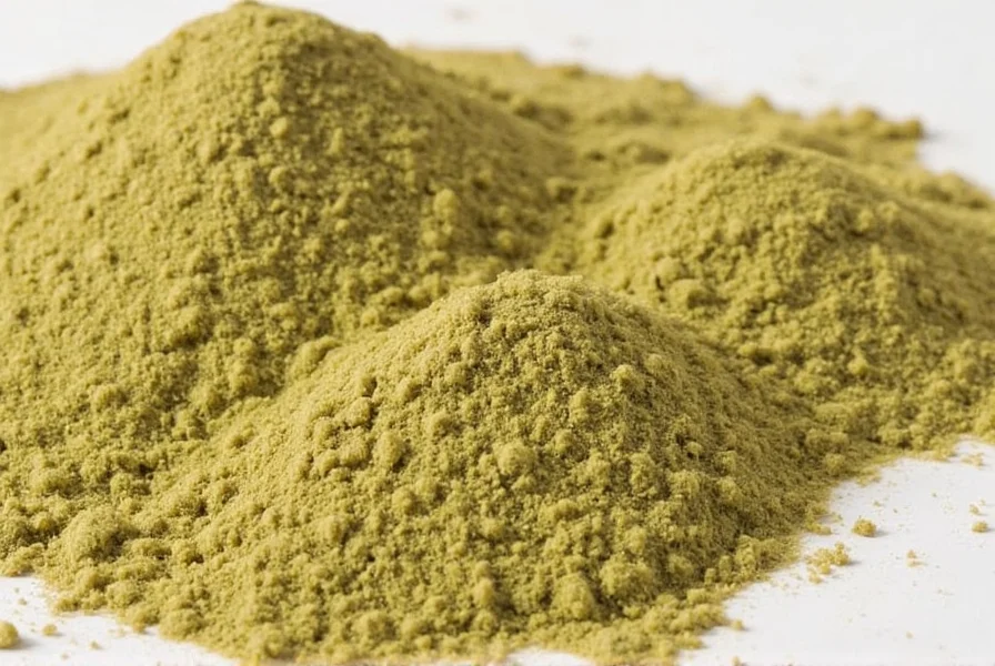 Various spice substitutes arranged for coriander powder replacement