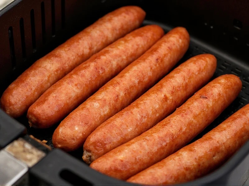 Perfect Sausages in Air Fryer: Times & Temperatures Guide