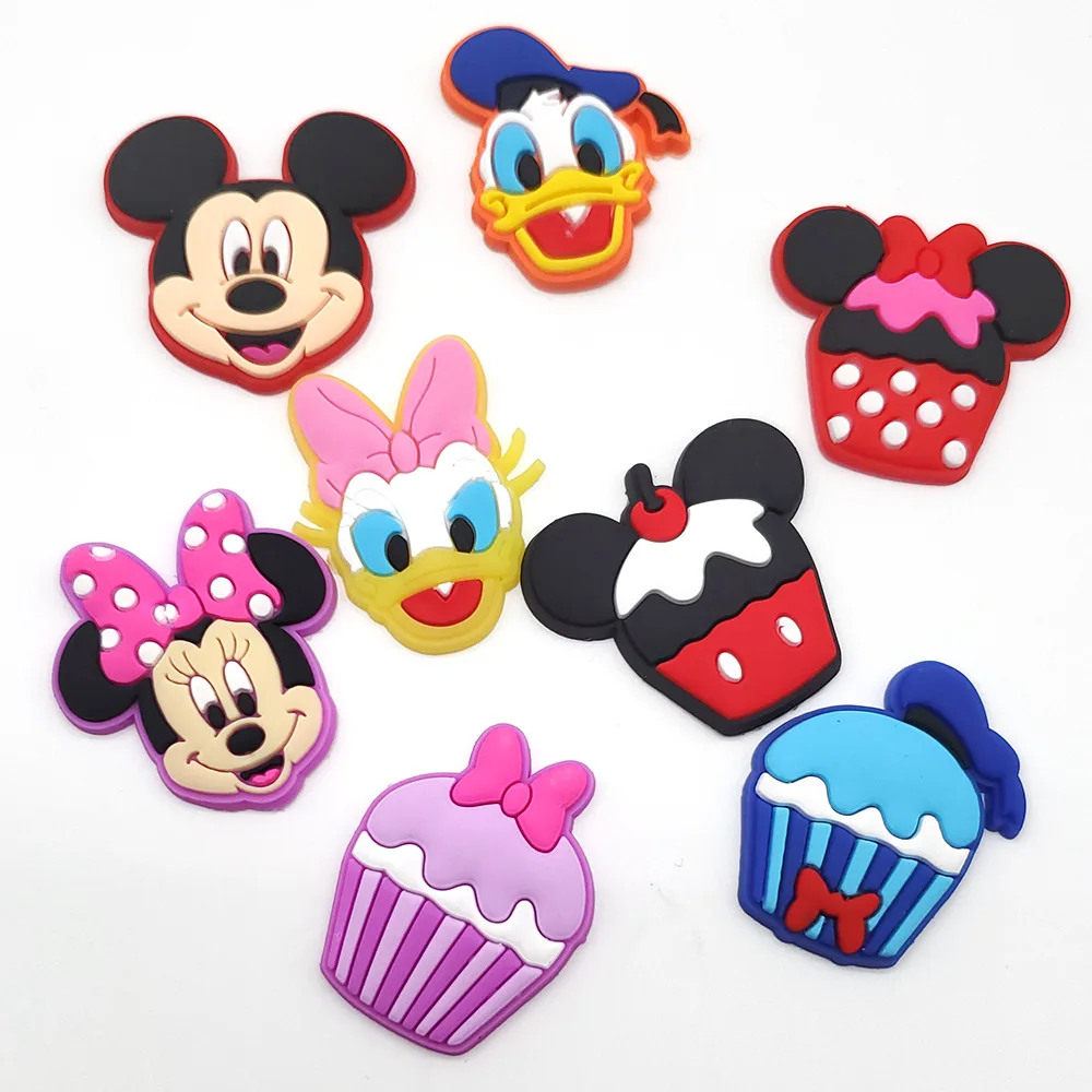 

Factory Direct Sale PVC Shoe Charms mickye Shoe Decoration for Boy Girls gift Croc Shoes accessories