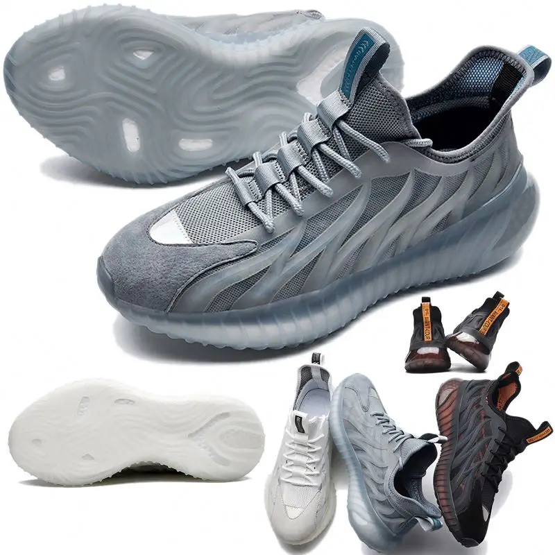 

Cream Knit Breathable Mesh Unises Sports Shoes Trend Casual Sport Shoes 7 Yrs Tenis De Hombre Rebox Branded Second Autumn