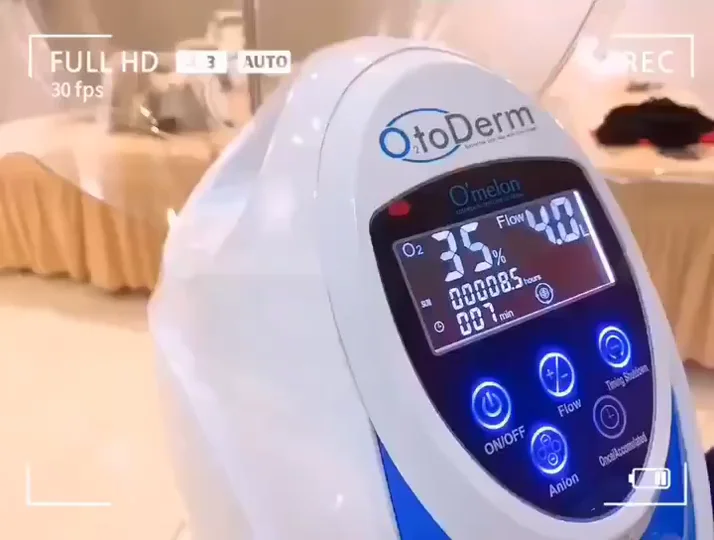 2020 Hottest O2toderm Oxygen Therapy Machine Oxygen Spray Gun Spa Hydro