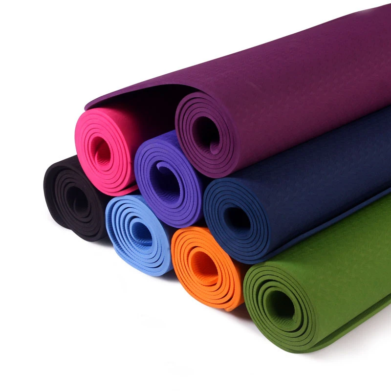 

Home Exercise TPE Yoga Gym Workout Sports Non Slip Custom Fitness Branded Yoga Mat, Optional