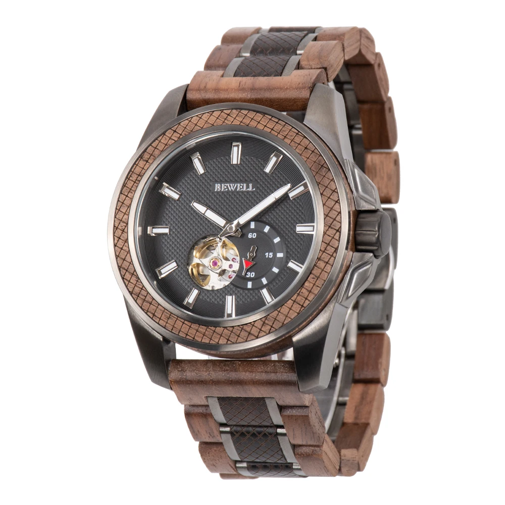 

Custom Fashion Mechanical Water Resistant Wood Watch