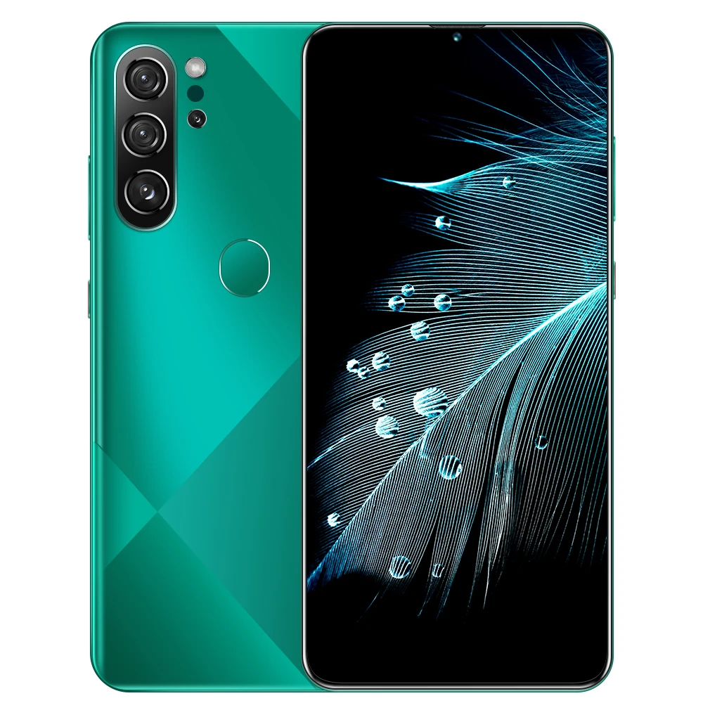 

Hot selling M8 Pro 4GB+64GB 7.0 inch Deca core Fingerprint GPS Android 10 mobile phone, Green/black/blue