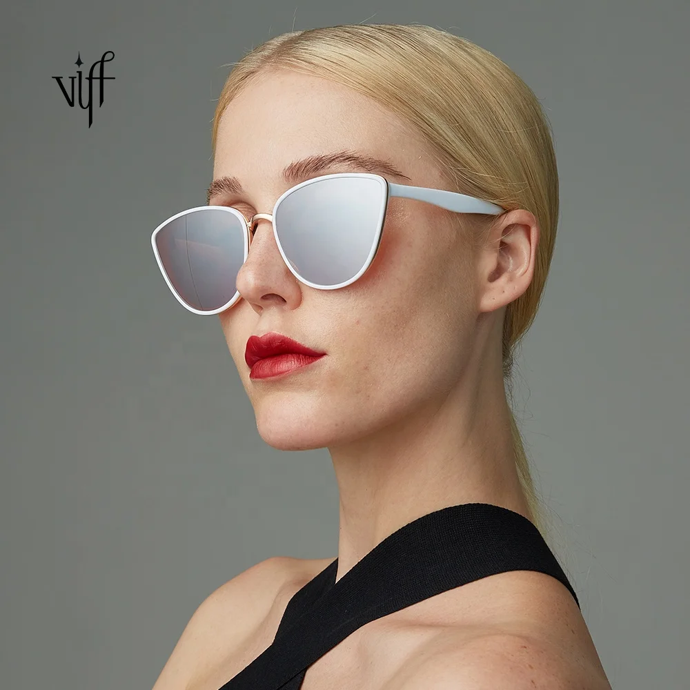 

VIFF Cateye Sunglasses Big Frame Sun Glasses HP18277 Custom Fashion Women Sunglasses