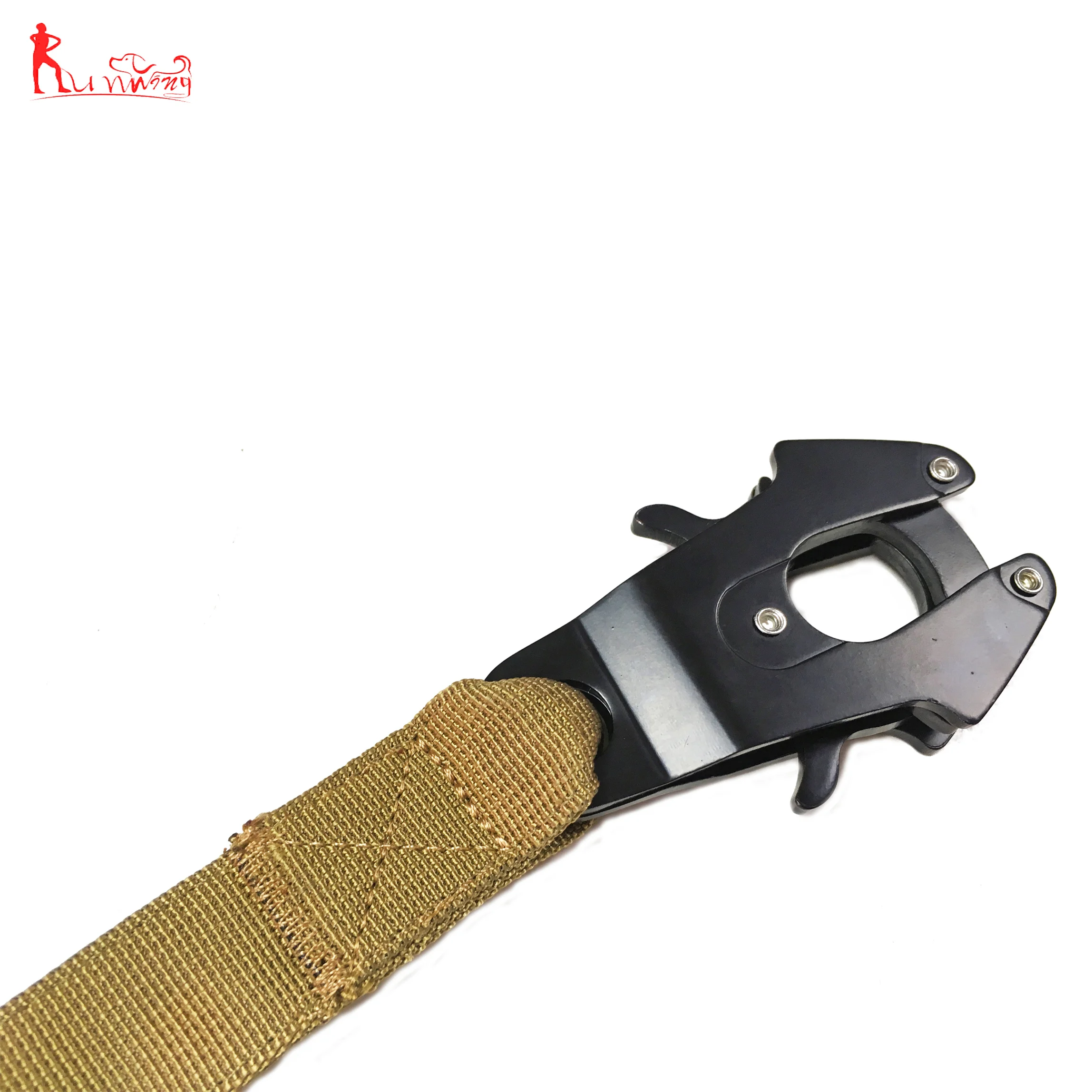 Tactical Nylon Pet Dog Leash with Durable Buckle and Clip, for Large Medium Dogs Training Running