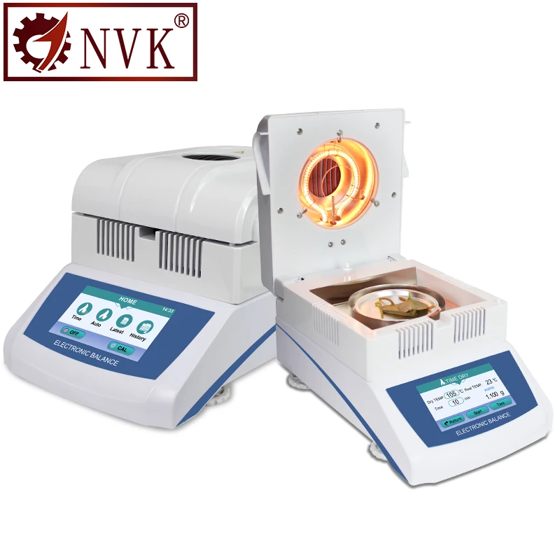 

NVK High Quality Multipurpose Moisture Meter Grain Digital Moisture Analyzer Moisture Meter for Dried Fruit