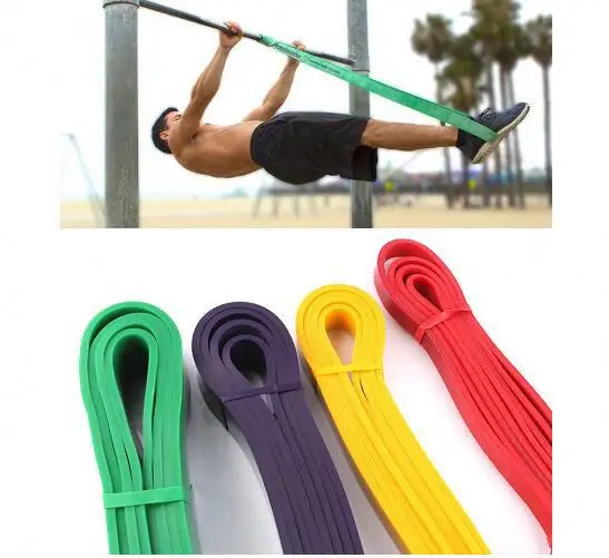 

2021 Customized Power Band Fitness Heavy Duty Powerlifting Elastic Resistance Strength Pull Up Assist Bands