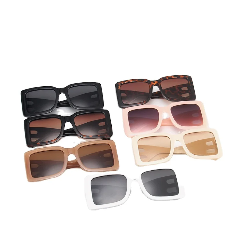 

2021 Vintage Classic Sunglasses Women Retro Trendy Plastic Colorful Lens Glasses Luxury Outdoor Travel Sunglasses