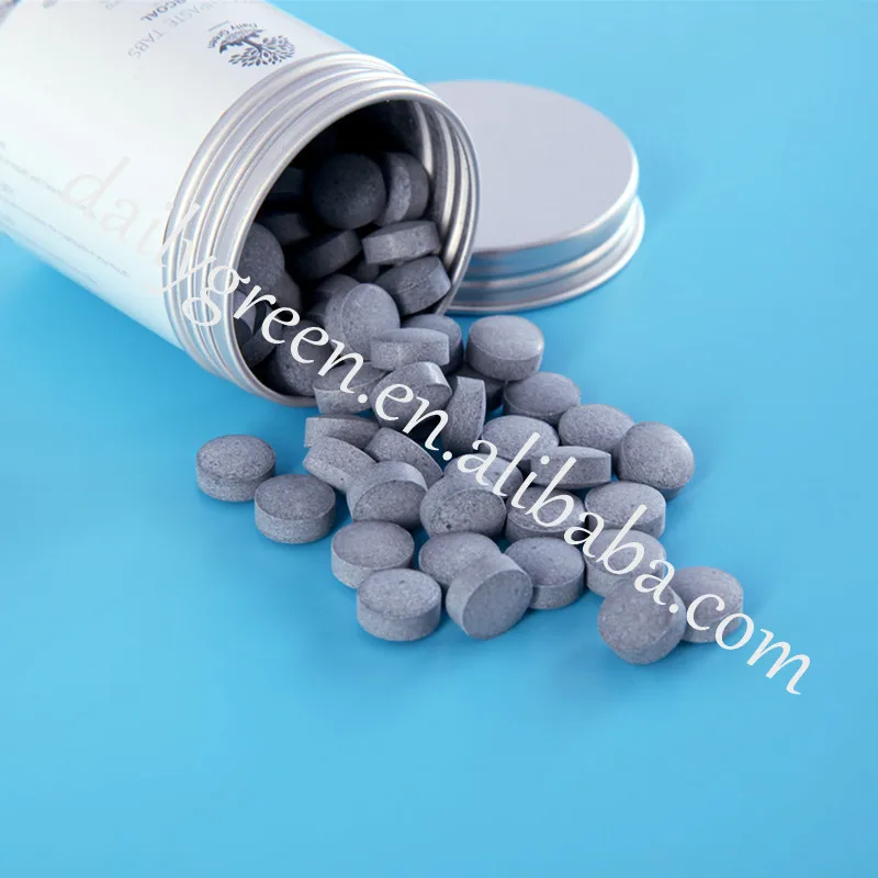 

Activated Charcoal Toothpaste Tablets With Fluoride And Customize Aluminium Tube