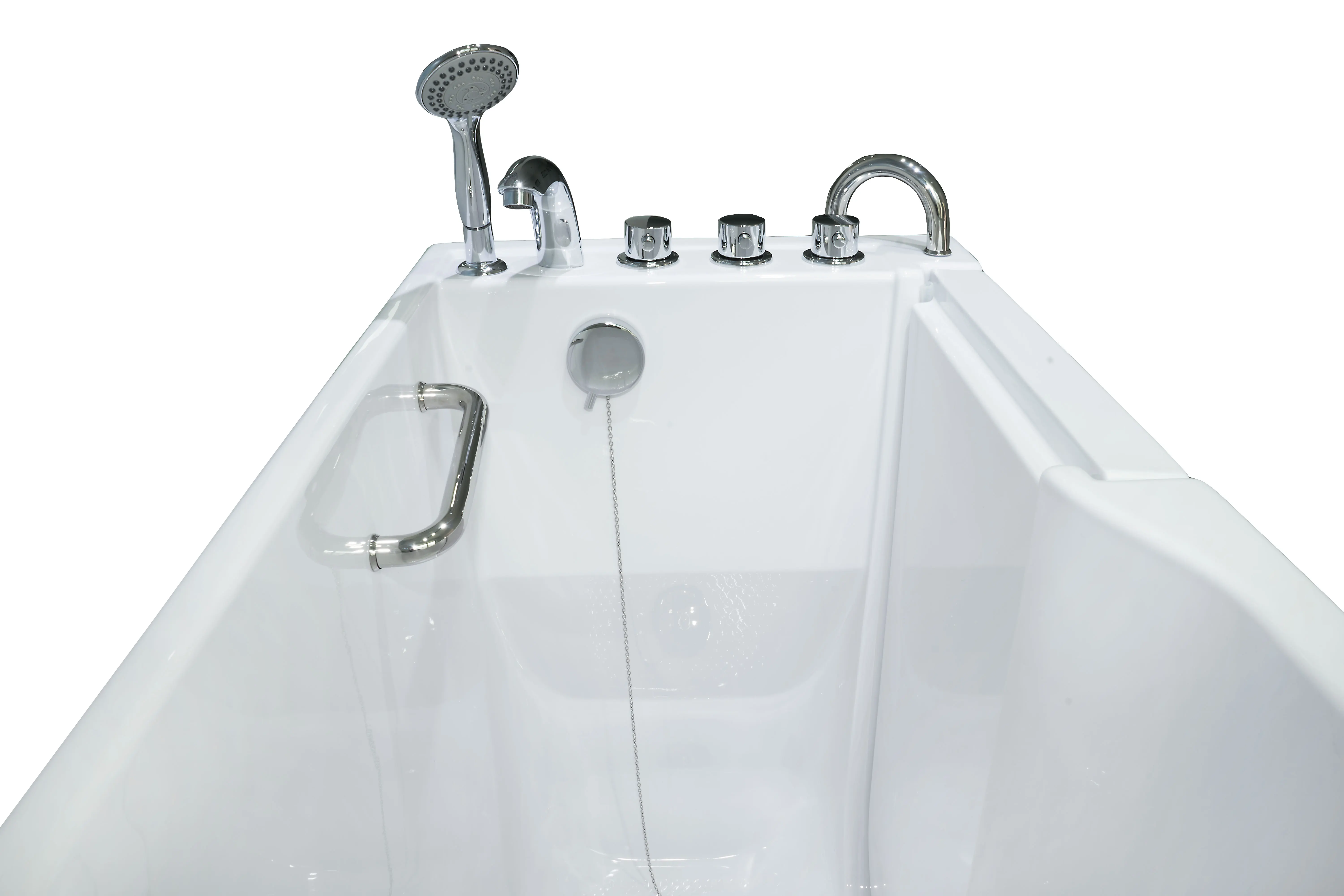 
cUPC certified ADA compliant ergonomically designed compact size walk-in bathtub swing door safety bathtub Z1160 