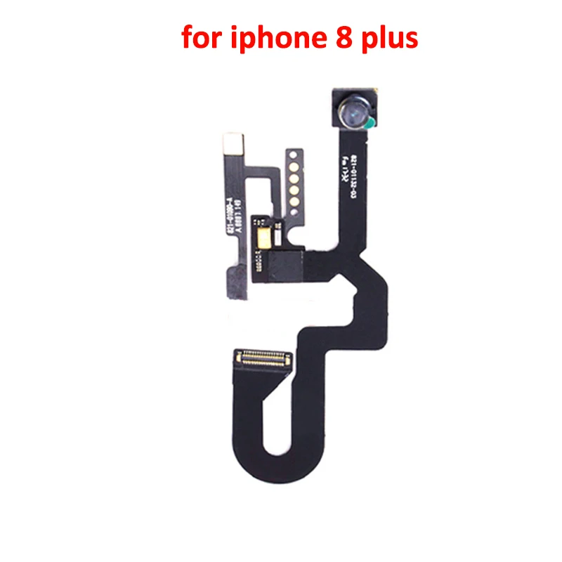 

Front Camera with Sensor Proximity Light and Microphone Flex Cable Replacement for iPhone 5 5s 5c 6 6s 6plus 7 8 7plus 8plus, Black