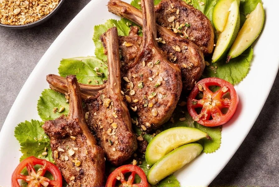 Lamb Chops with Herb Butter Baste
