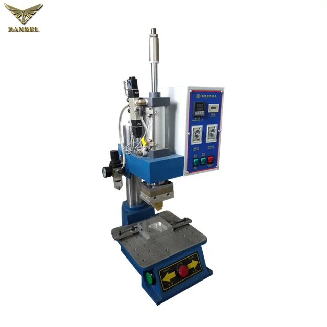 Plastic Heat Staking Machine, Thermal Press Hot Staker for Riveting & Brass Threaded Inserting 