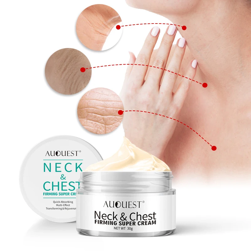 Auquest Neck Chest Wrinkle Firming Cream Anti Aging Wrinkle Remover