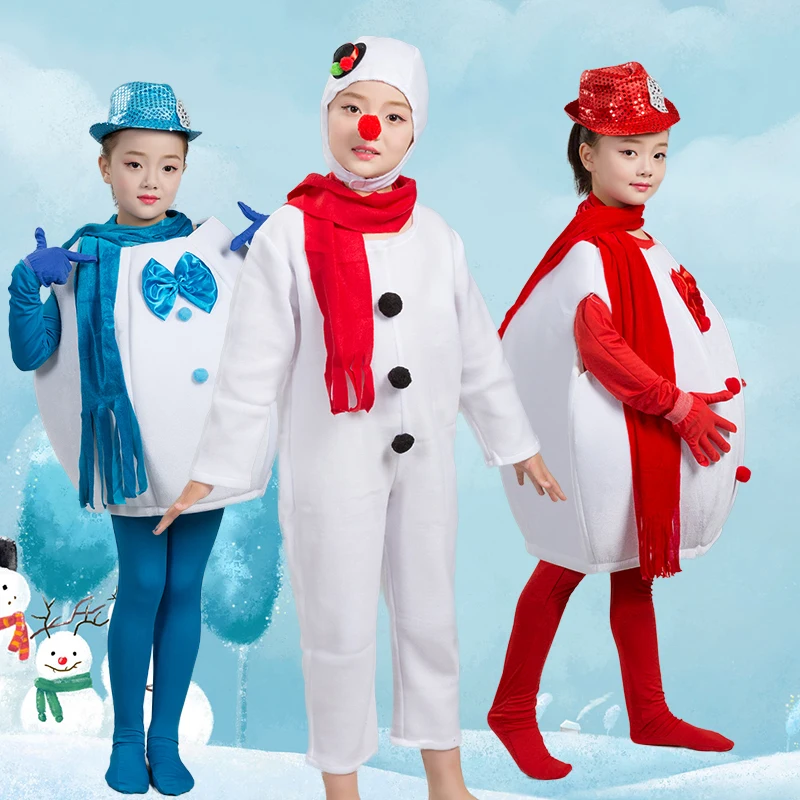 

Baige Creative Design Christmas Kids Costumes Wholesale Kid Christmas Elf Costumes Snowman Xmas Costume