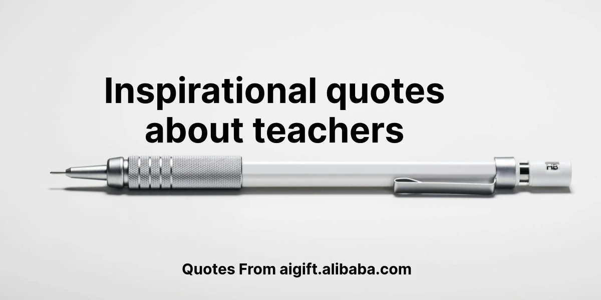 inspirational quotes about teachers