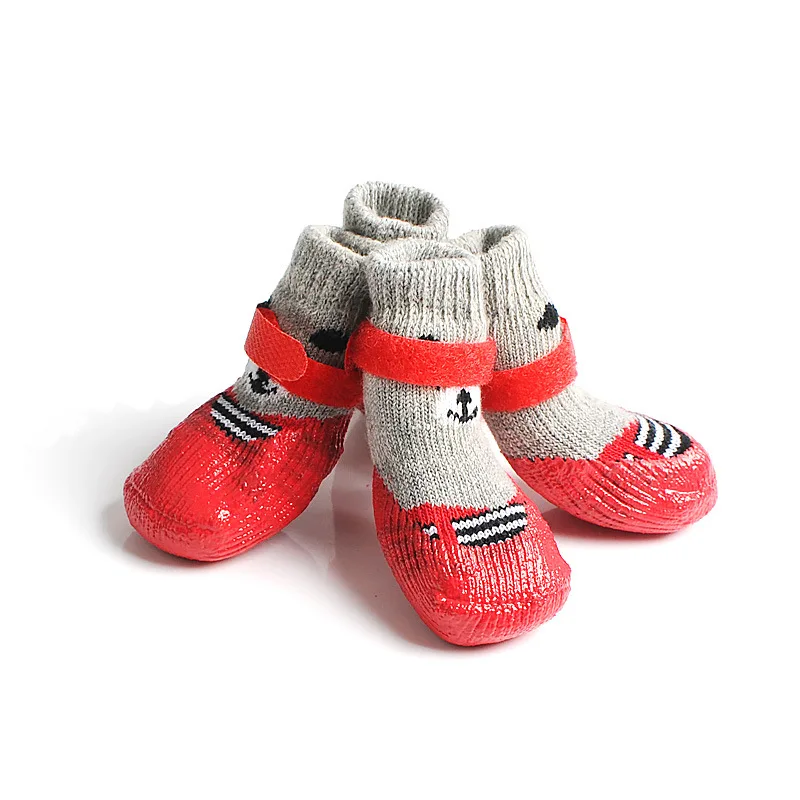 

factory outdoor indoor non-slip plastic pet dog cat shoes socks