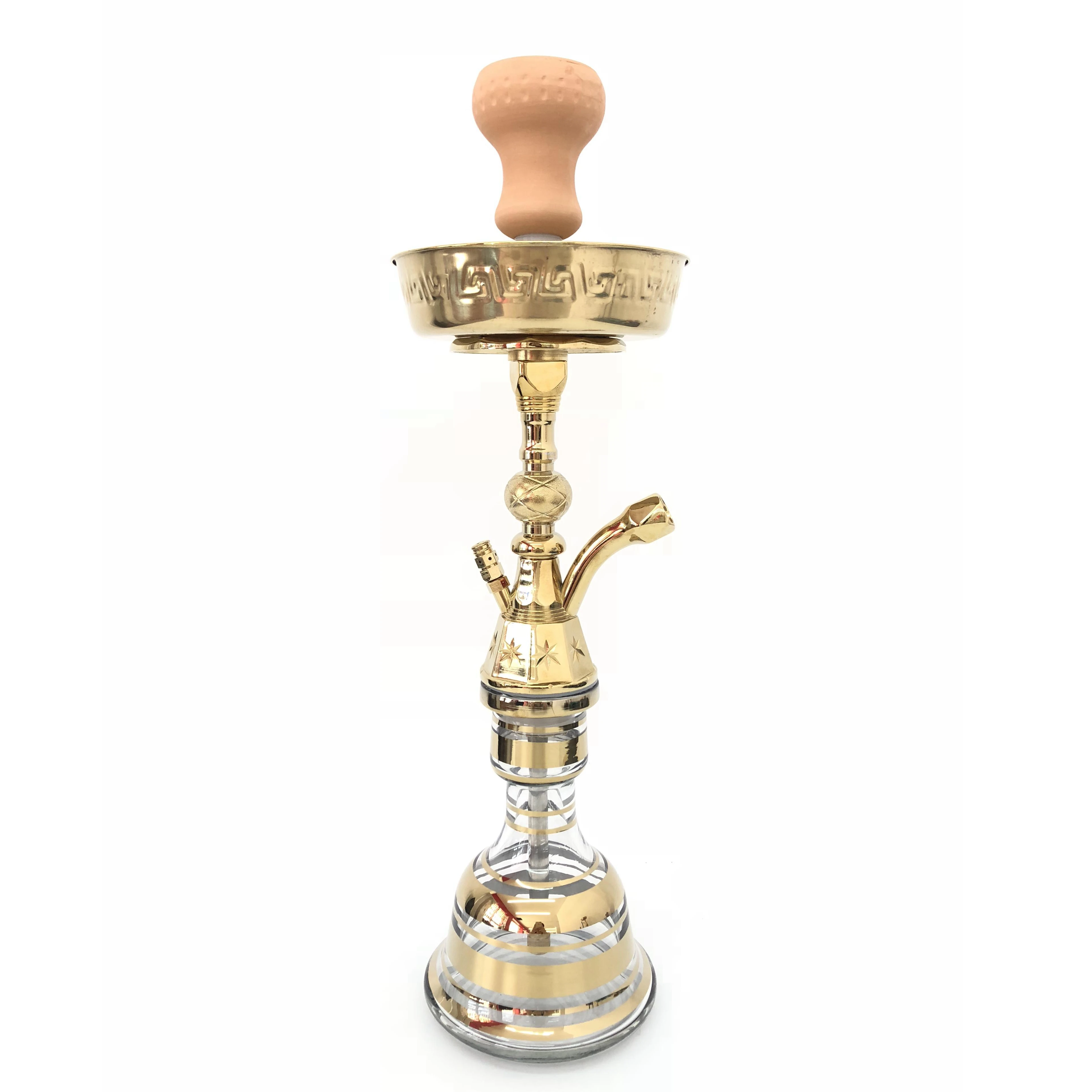 

Khalil Mamoon Hookah Egyptian Shisha Glass Nargile Hot Sale OEM ODM Smoking Pipe Wholesale