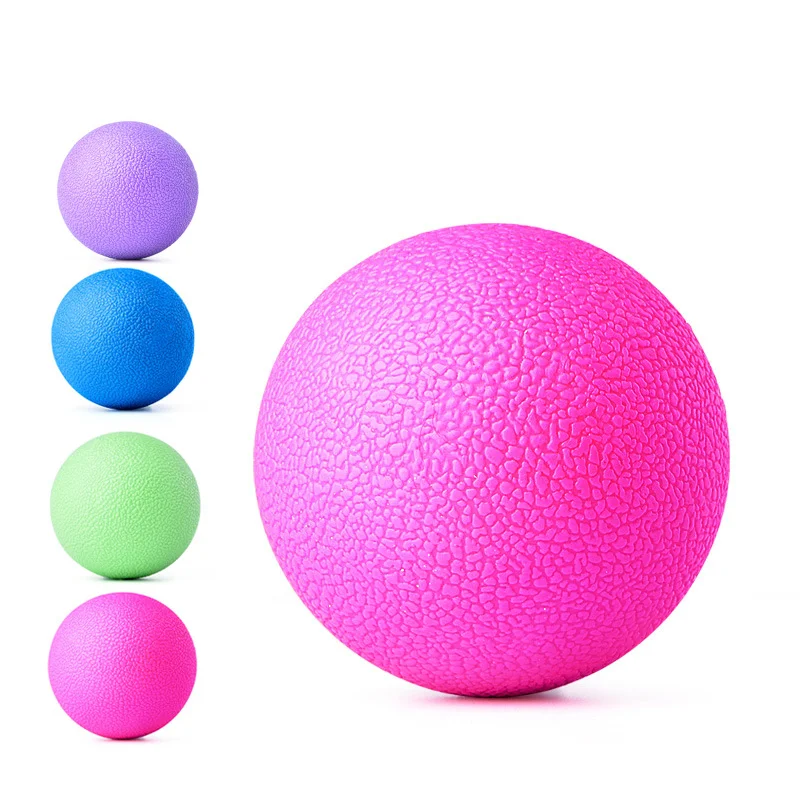 

Therapy Myofascial Release Lacrosse Ball Yoga Handheld Facial Massage Ball, Customized color