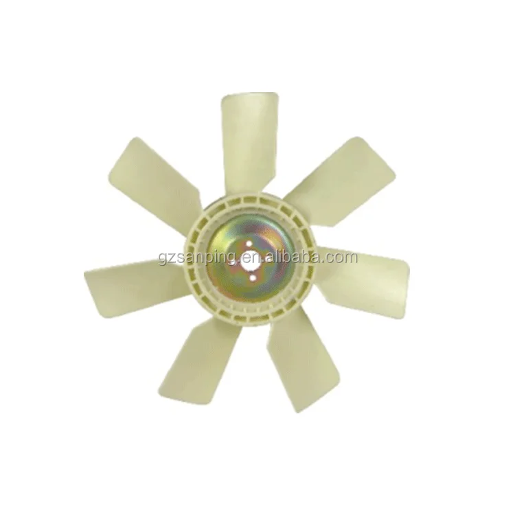 Excavator Fan Blade S6k Diesel Engine Cooling Fan Blade Rubber Fan