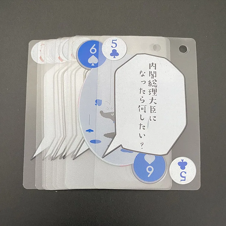 

Custom fun game card printer custom logo printed poker cards cute playing card, Cmyk