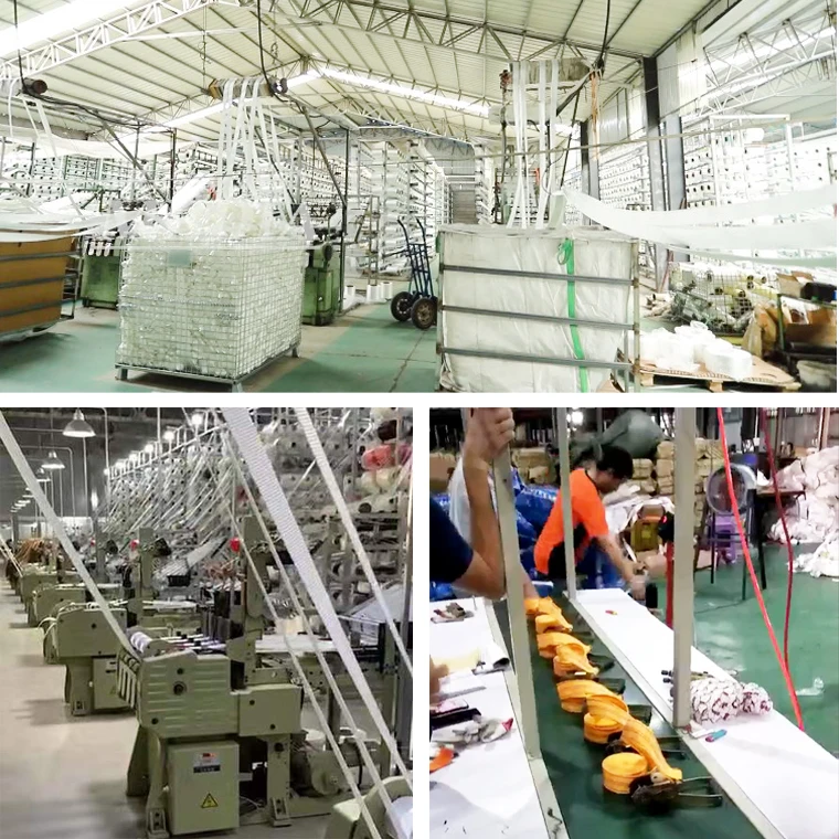 Heavy Duty Polyester weight webbing lifting slings with stand