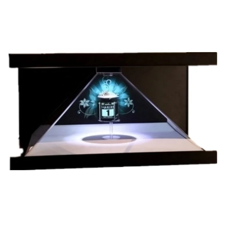 

3D Holographic Display Hologram Pyramid Showcase Display With Full HD Resolution