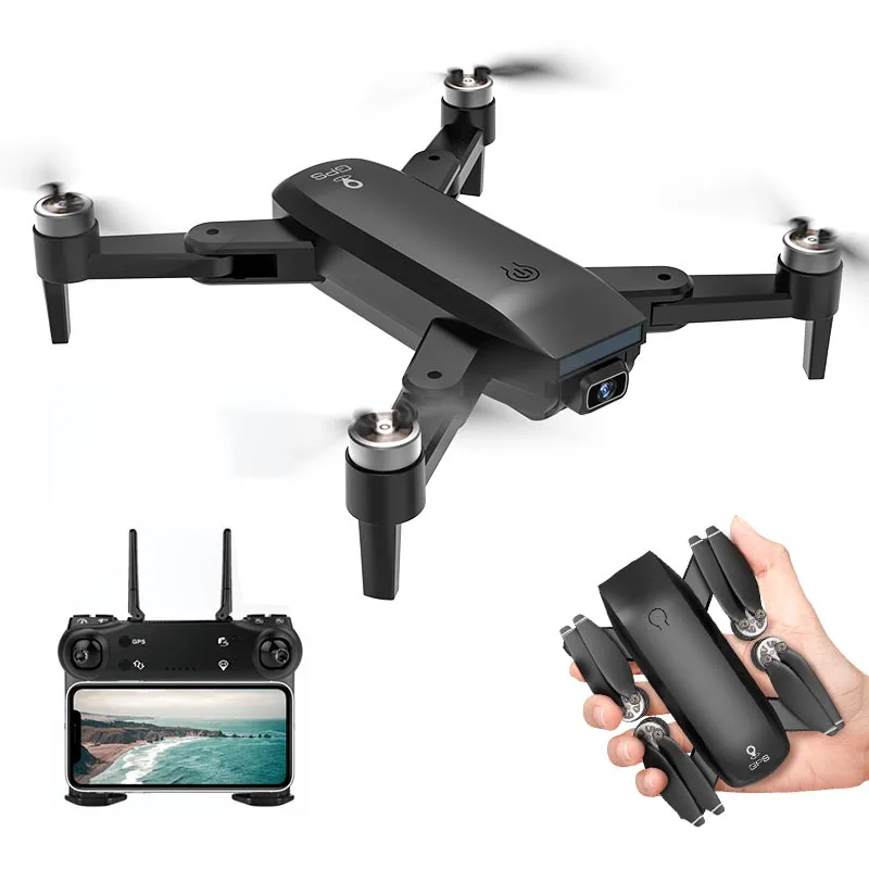 

NEW SG700 max SG700 Pro Professional rc drone mini quadcopter fpv drone with camera mini camera 4k and GPS VS F11 4K Pro, Black
