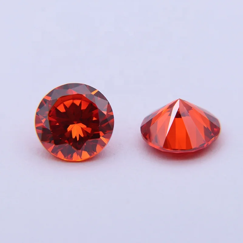 

1mm 1.5mm Round Cubic Zirconia Synthetic Stones Good Quality