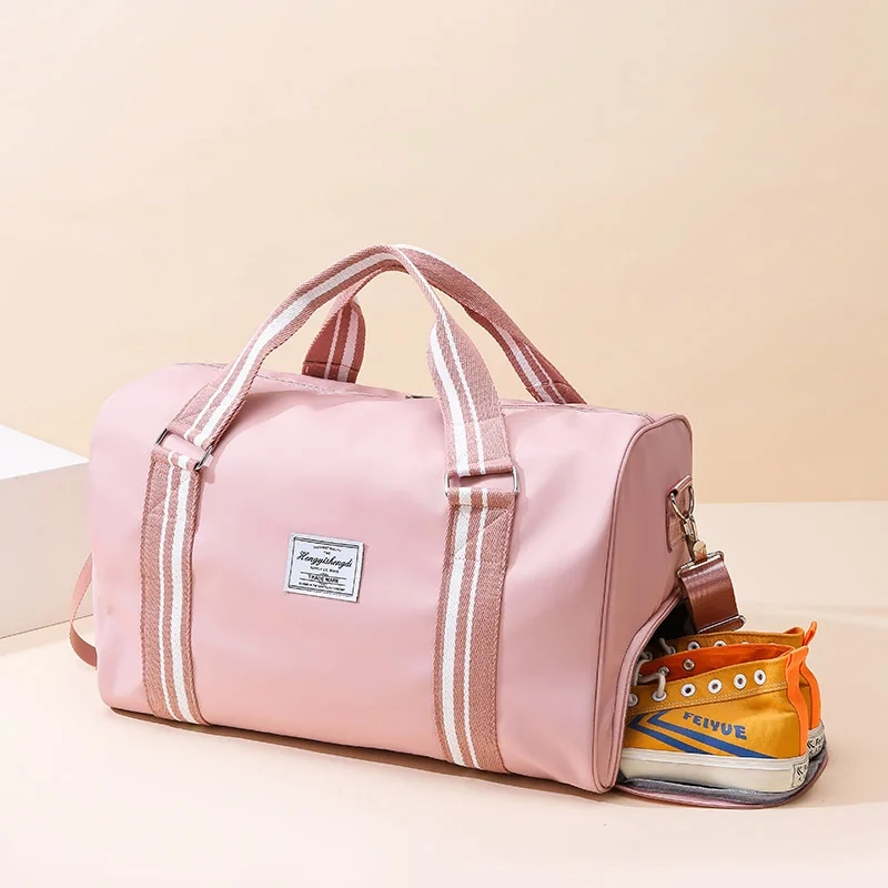 

Oxford waterproof expandable luggage bags cases travel women and men custom sport folding duffle travel bag