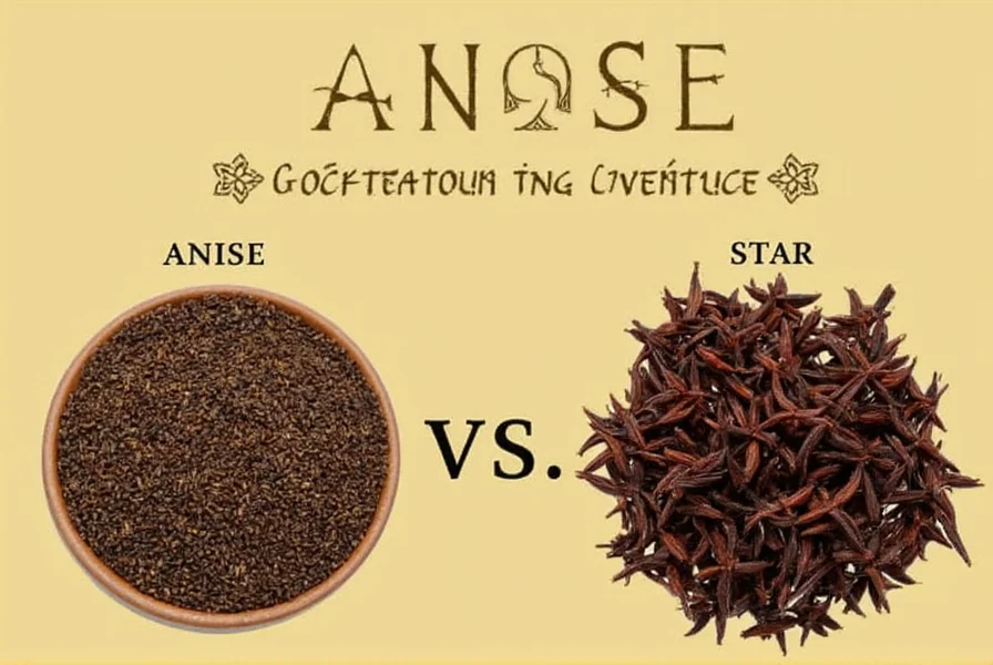 Anise vs Star Anise: Clear Botanical & Culinary Differences