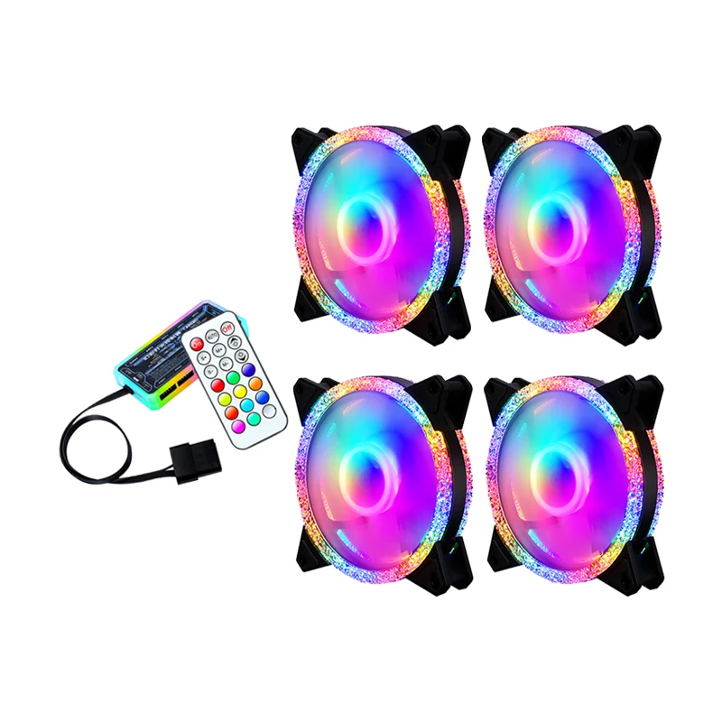 

Wholesale Custom Logo PC Computer 120mm Cooling Fan RGB for case