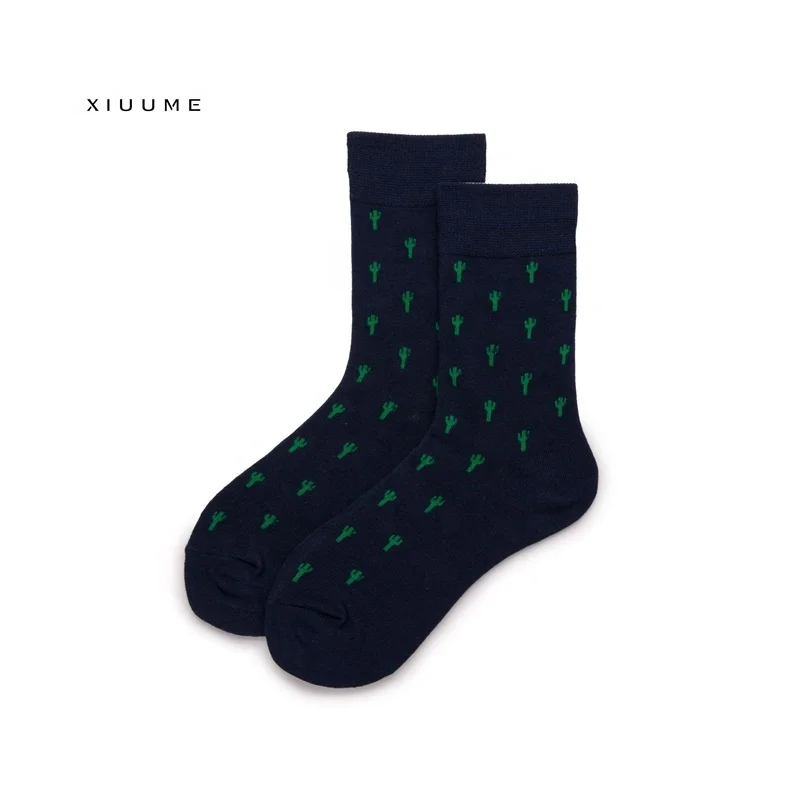 

Wholesale custom winter knitted cactus fruit cotton cartoon women socks