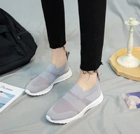 

New design popular women shoes and sneakers knitted sport shoes