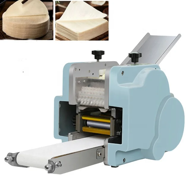 

Commercial Automatic tabletop automatic Dumpling Empanadas Gyoza pizza wonton dough skin Wrapper making machine