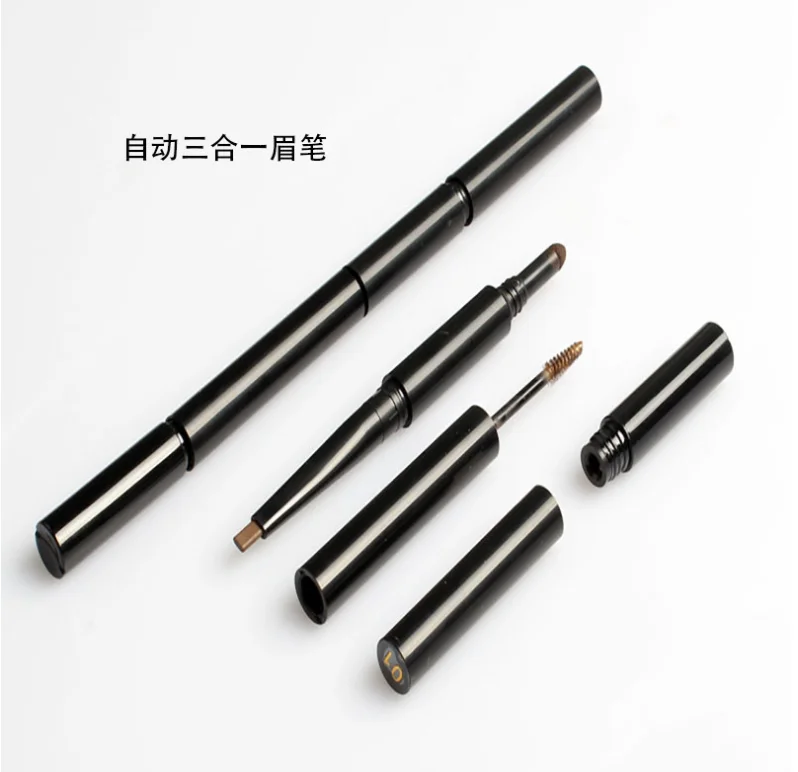 

Makeup new three-in-one eyebrow pencil waterproof anti-sweat not dizzy spot function