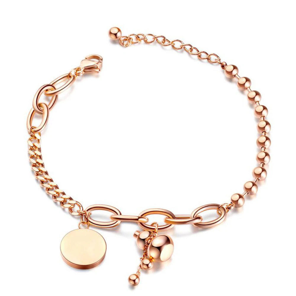 

HPXmas 2021 fashion round hand bracelet gourd hand bracelet simple design charm for women gift party wedding wholesale, Picture shows