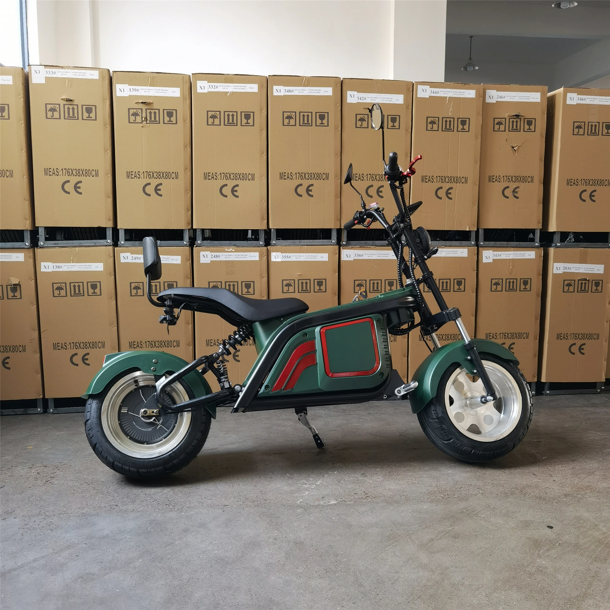 

EEC/COC EU Warehouse In Stock International Popular Slap-Up Cool Appearance Citycoco Electric Scooter