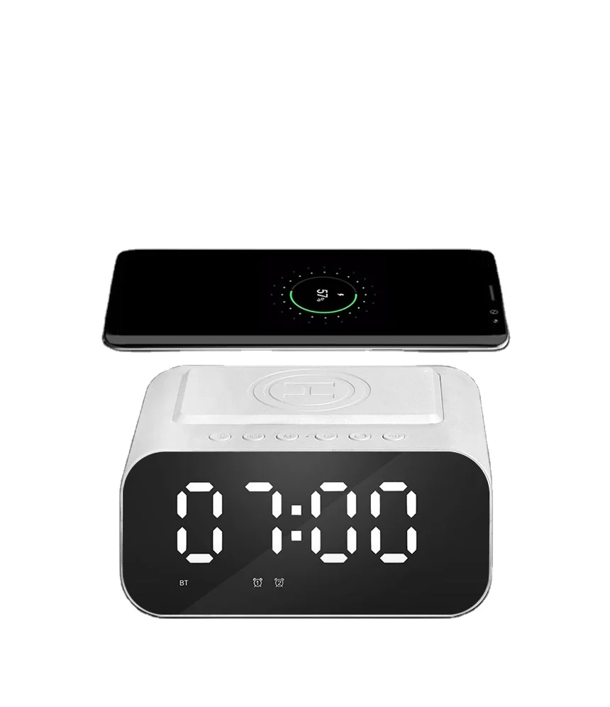 

BT510 wireless charge mobile Phone charger speaker wireless Radio with double USB radio mp3 TF card, Black,white