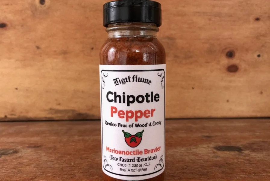 Jalapeño powder bottle beside fresh jalapeños