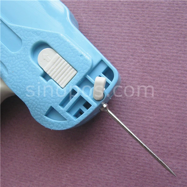 
Extra Long Fine Needle Tagging Gun, thick fabric clothes sweater heavy socks rug price tag attacher barbs fastener pins pistol 