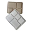 /product-detail/tray-cane-pulp-5-grid-tableware-rectangular-plate-disposable-degradable-party-biodegradable-set-62327544389.html